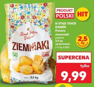Ziemniaki polskie jadalne  promocja w Kaufland