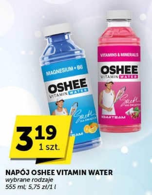 Napój Oshee Vitamin Water wybrane rodzaje promocja w ABC