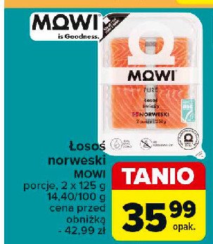 Łosoś atlantycki Mowi Marine harvest promocja