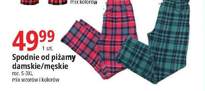 Spodnie piżamowe męskie promocja