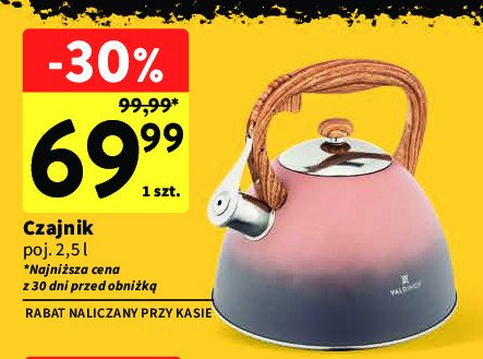 Czajnik 2.5 l Valdinox promocja w Intermarche