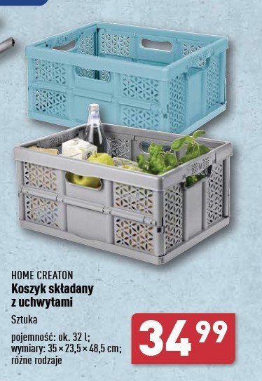 Kosz składany 32 l Home creation promocja