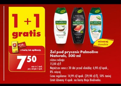 Żel pod prysznic massage PALMOLIVE WELLNESS promocja