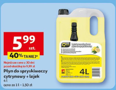 P艂yn do spryskiwaczy letni cytrynowy Q11 promocja