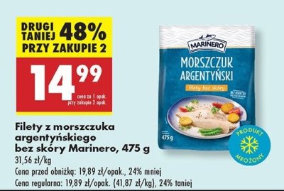 Filet z morszczuka argentyńskiego Marinero promocja