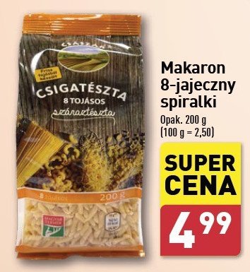 Makaron 8 jajeczny spiralki promocja