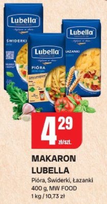 Makaron Lubella Pióra, Świderki, Łazanki promocja w Chorten