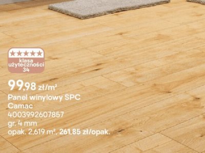 Panel winylowy SPC Camac promocja w Castorama