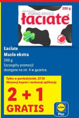 Mas艂o ekstra 艁aciate promocja w Lidl