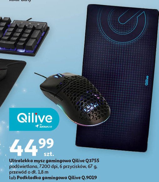 Podkładka gamingowa q.9019 Qilive promocja w Auchan