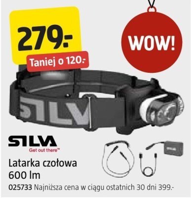 Latarka czołowa 600 lm SILVA promocja w Jula