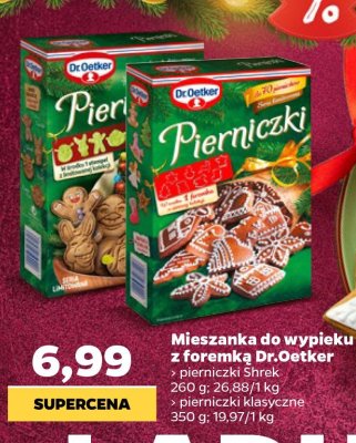 Mieszanka do wypieku z foremką promocja w Netto