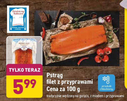 Pstr膮g filet z przyprawami promocja