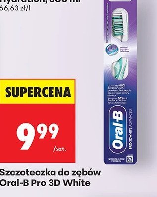 Szczoteczka do zębów Pro 3D White promocja w Biedronka
