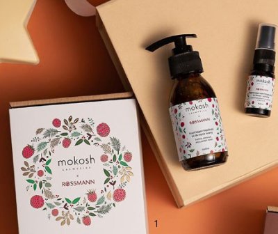 Nawilżająco-łagodzący zestaw do twarzy  promocja w Rossmann