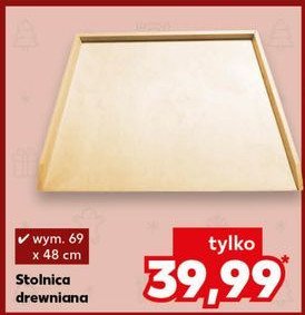 Stolnica drewniana 69 x 48 cm promocja