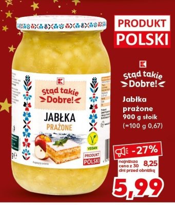 Jabłka prażone Stąd takie Dobre! 900 g promocja w Kaufland