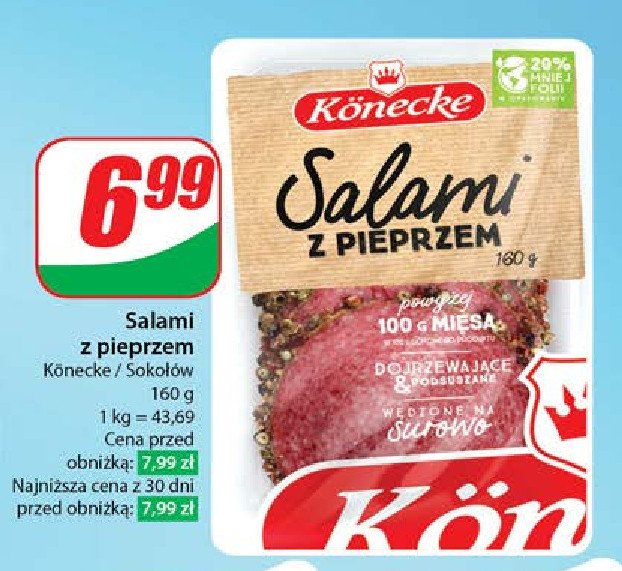 Salami z pieprzem Konecke promocja