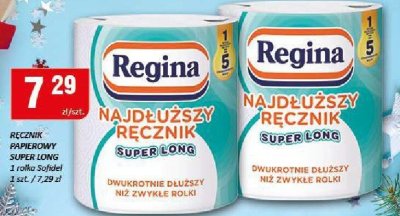 Ręcznik papierowy Regina Super Long 1 rolka promocja w Chorten