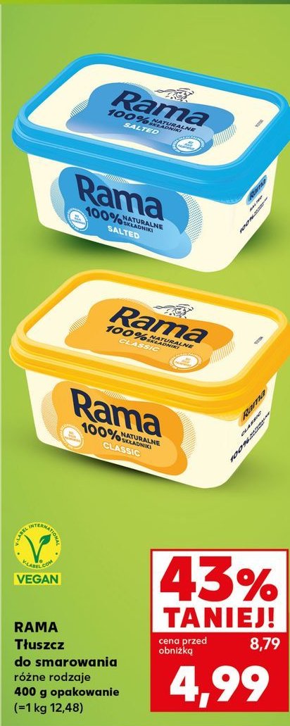 Margaryna Rama salty promocja