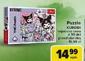 Puzzle kuromi Trefl promocja w Carrefour