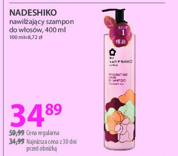 Szampon do włosów Nadeshiko promocja