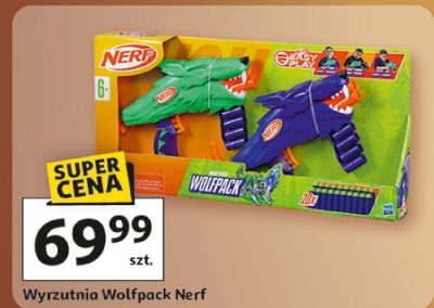Wyrzutnia Wolfpack Nerf promocja w Auchan