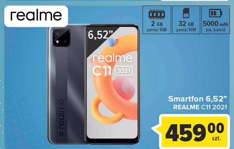 Smartfon c11 Realme promocja