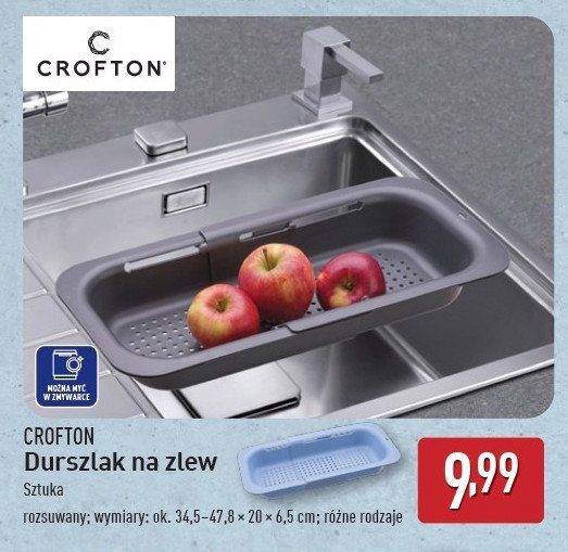 Durszlak rozsuwany Crofton promocja