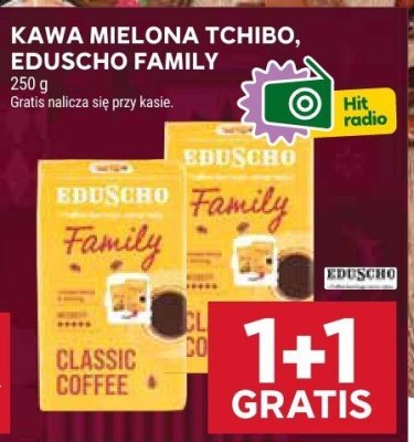 Kawa mielona tchibo eduscho family promocja w Stokrotka