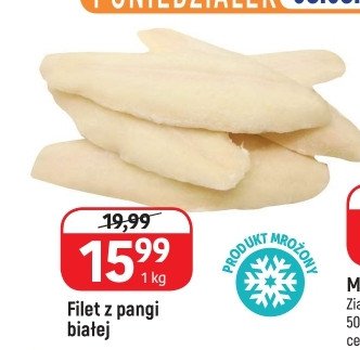 Panga bia艂a filet promocja