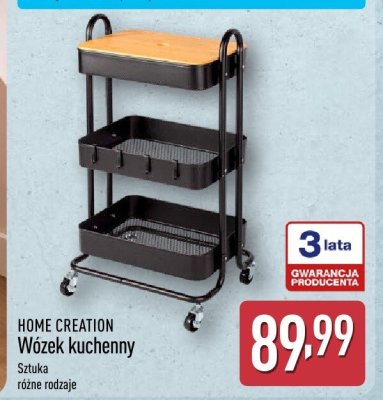 Wózek kuchenny HOME CREATION promocja w Aldi