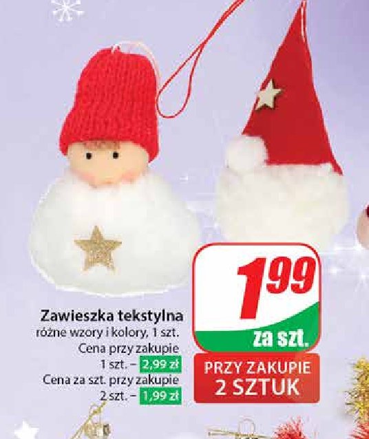 Zawieszka dziewczynka promocja w Dino