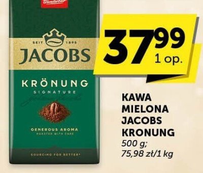 Kawa mielona Jacobs Kronung promocja w Groszek