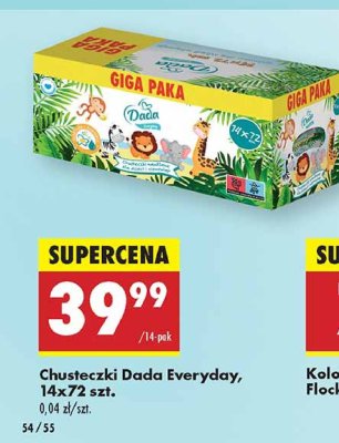 Chusteczki nawilżane Dada everyday promocja
