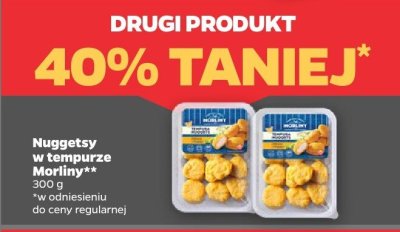 Nuggetsy w tempurze 300 g DRUGIE -40% promocja w Netto