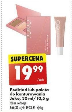 Paleta do konturowania 01 pink Joko touch the illusion promocja