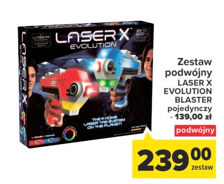 Zestaw laser x evolution blaster podwójny promocja