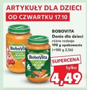 Potrawka z indykiem i pomidorami Bobovita promocja