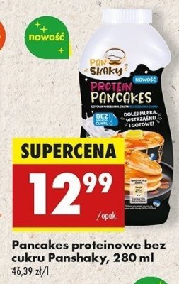 Mieszanka do przygotowania pancakes proteinowe Pan shaky promocja