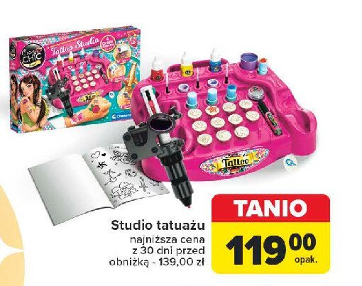 Studio tatuażu promocja w Carrefour