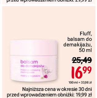 Balsam do demakijażu maliny z migdałami