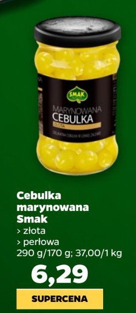 Cebulka perłowa Smak promocja w Netto