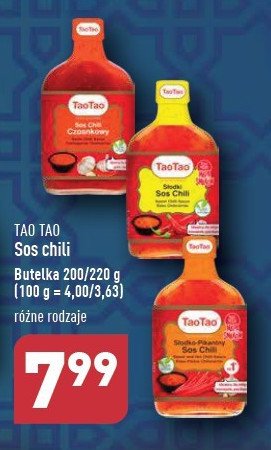 Sos chili czosnkowy Tao tao promocja