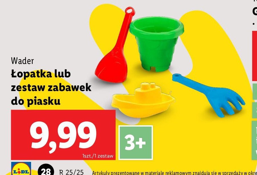 Łopatka Wader promocja w Lidl