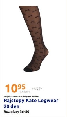 Rajstopy Kate Legwear 20 den promocja w Action