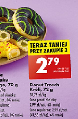 Donut trzech króli promocja