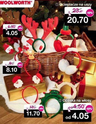 Opaska na włosy promocja w Woolworth