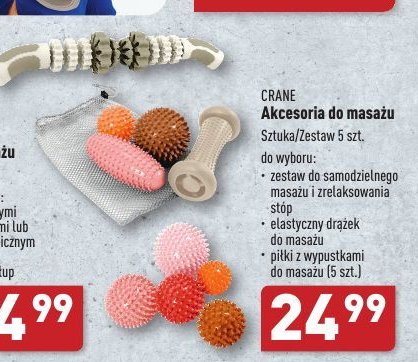 Zestaw do masażu stóp CRANE promocja