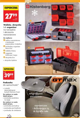 Poduszka do samochodu GTmax promocja w Biedronka